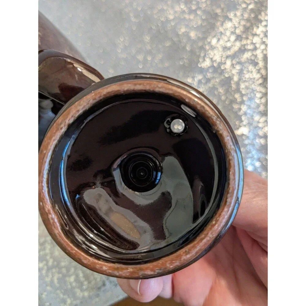 Vtg MCM Brown Luster 24 oz 6